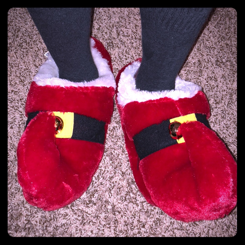 Christmas jingle house shoes
